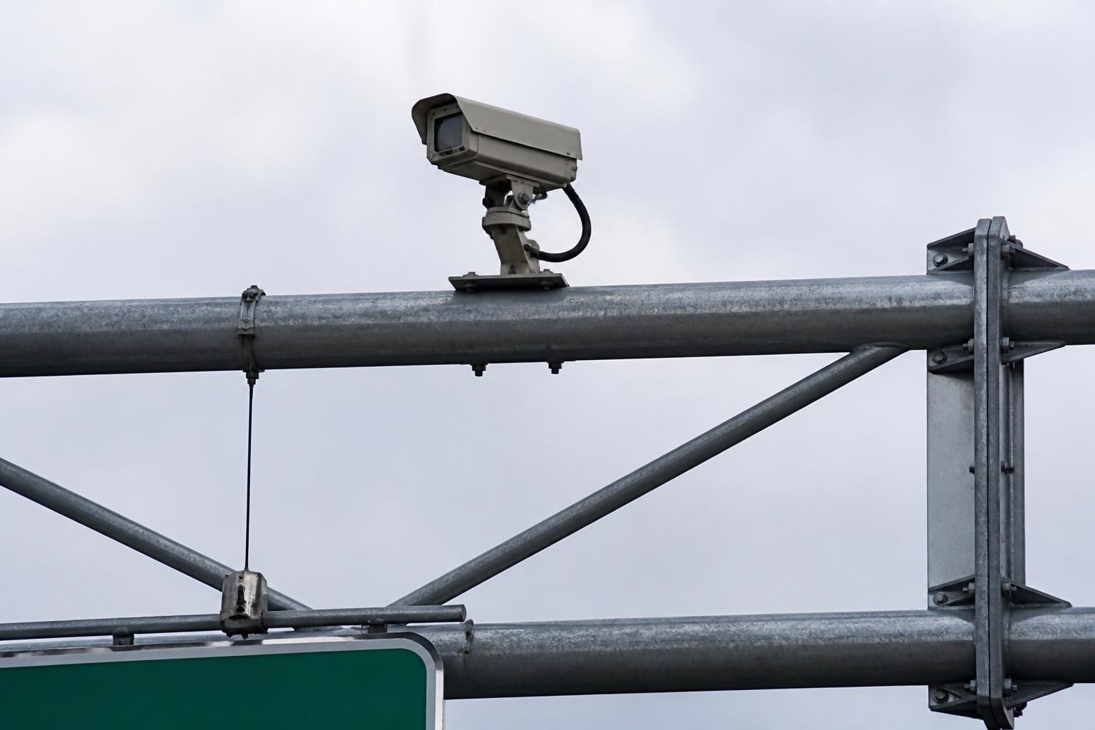 traffic surveillance camera highway gantry
