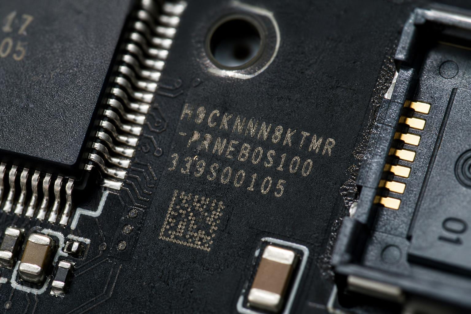 printed circuit board label text